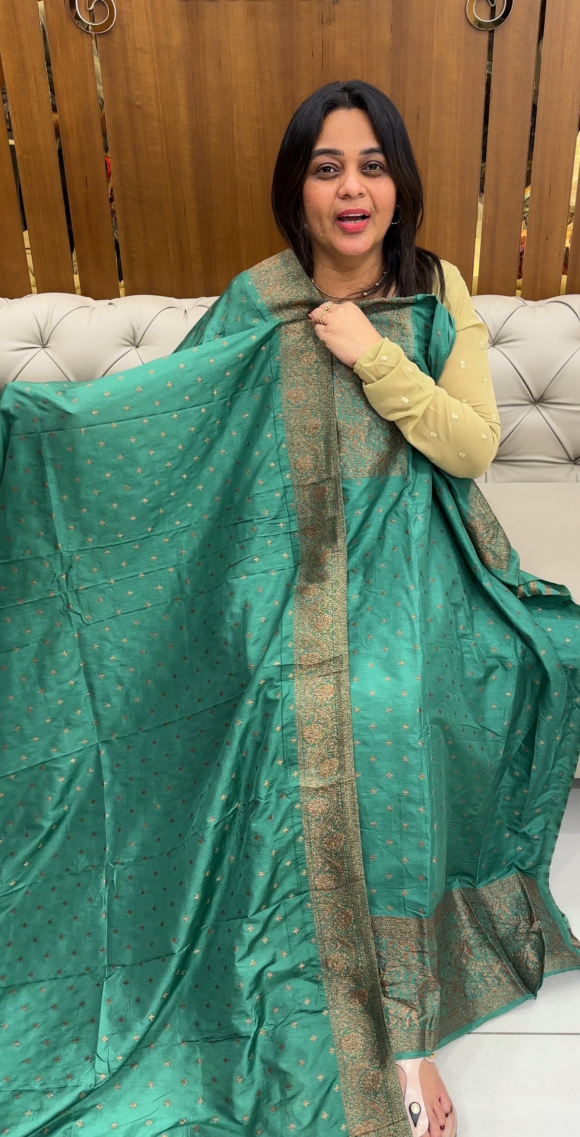 FORWARD BANARASI UNSTITCHED SALWAR SUITS - IHA 27047