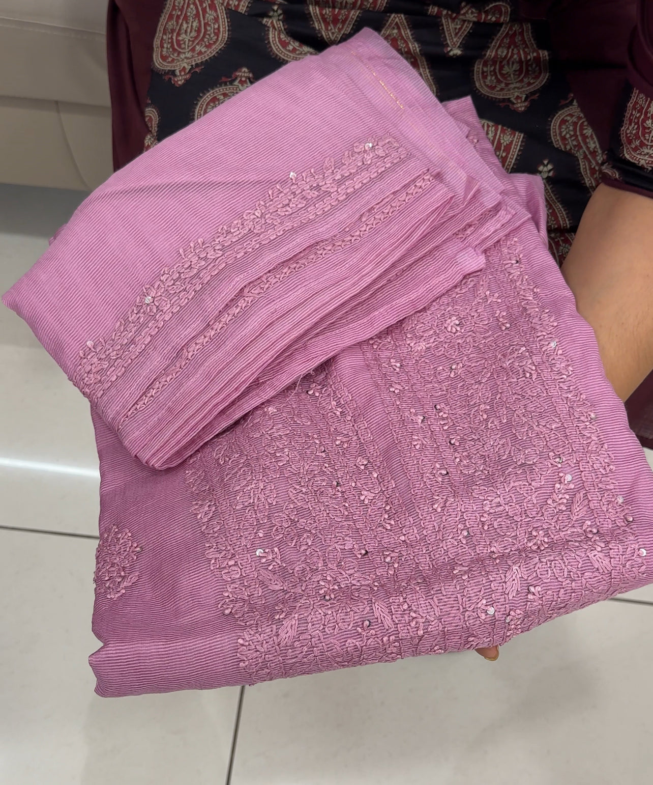 NET KOTA UNSTITCHED SALWAR SUITS - IHA 28443