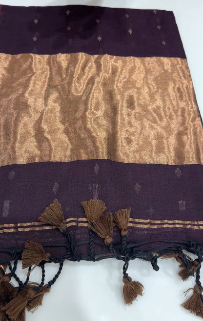 KHADDI COTTON SAREES - IHA 17460