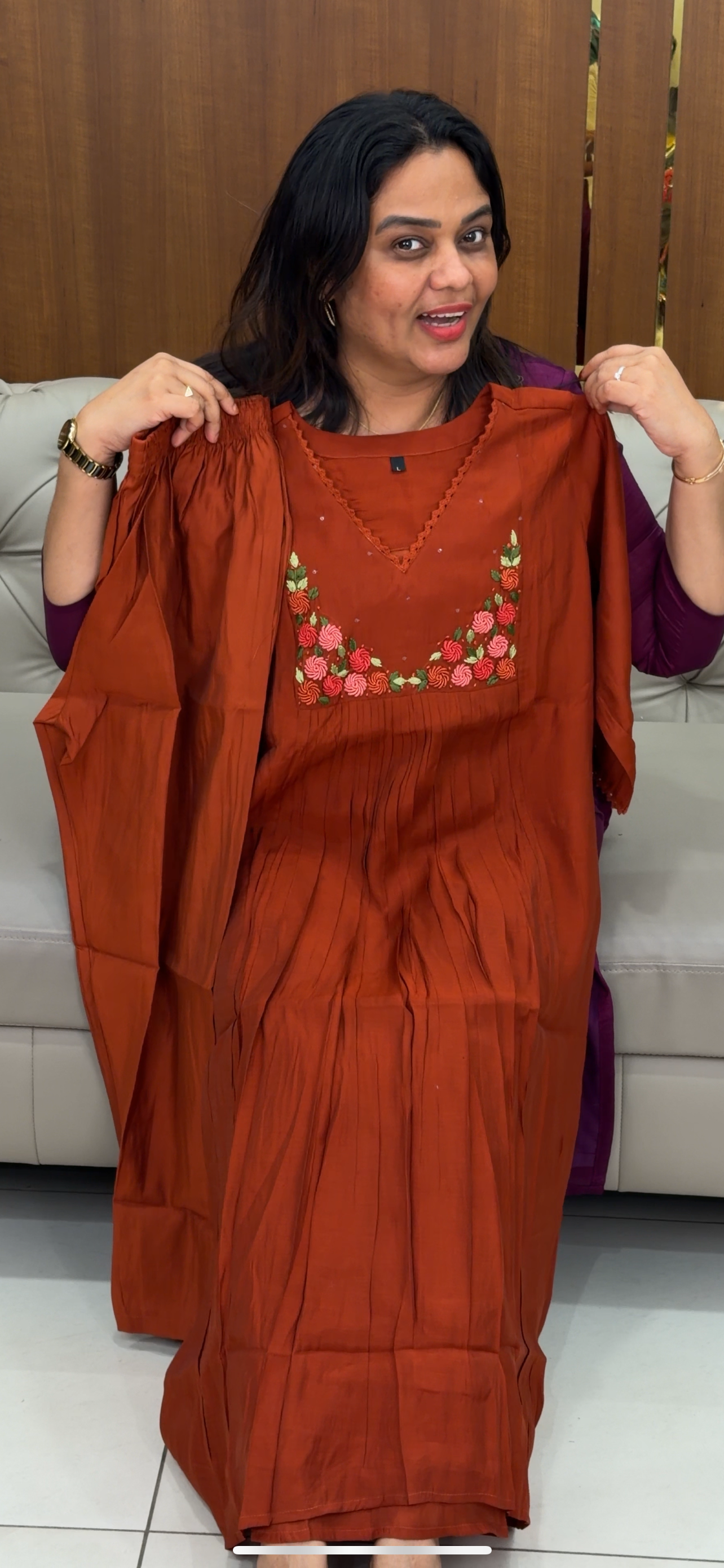 MALAI CHANDERI ALINE TOP AND BOTTOM - IHA 30606