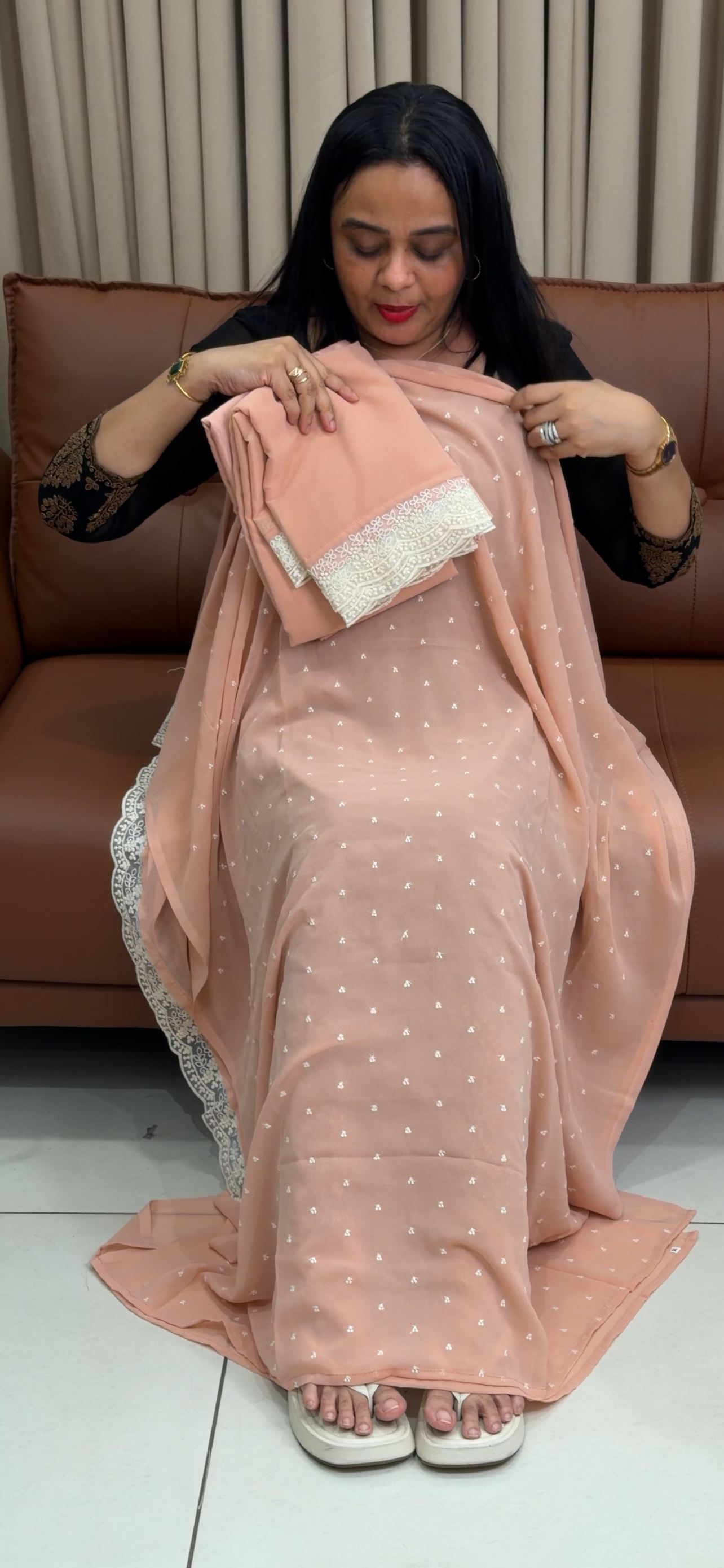 BUDGET BUY  UNSTITCHED SALWAR SUITS - IHA 34752