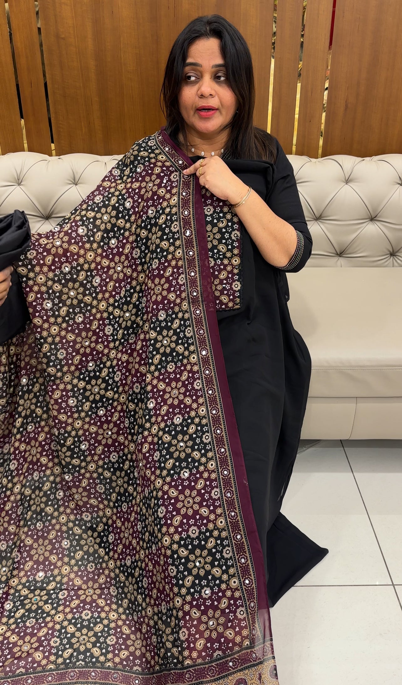 FAUX GEORGETTE UNSTITCHED SALWAR SUITS - IHA 28288