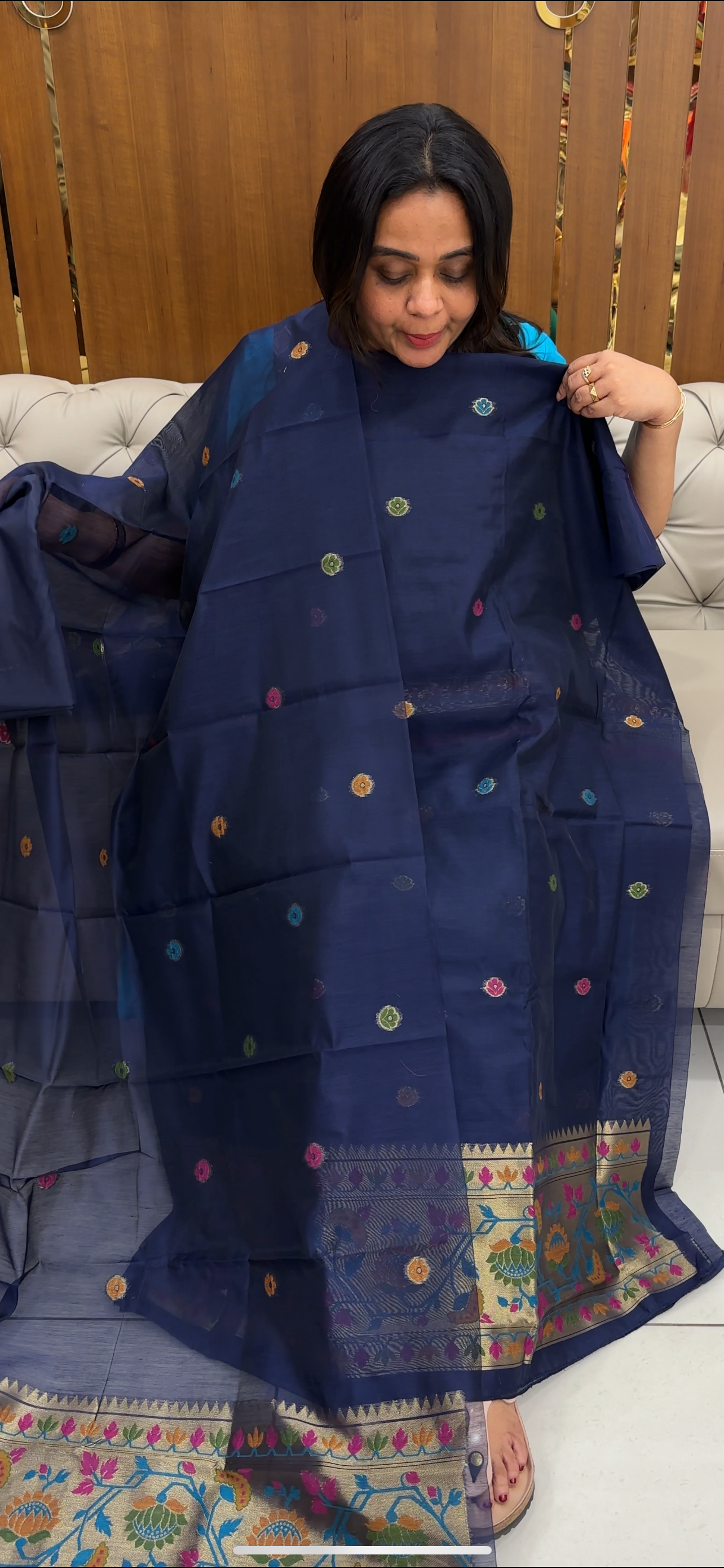 BUDGET BUY UNSTITCED SALWAR SUITS - IHA 28513