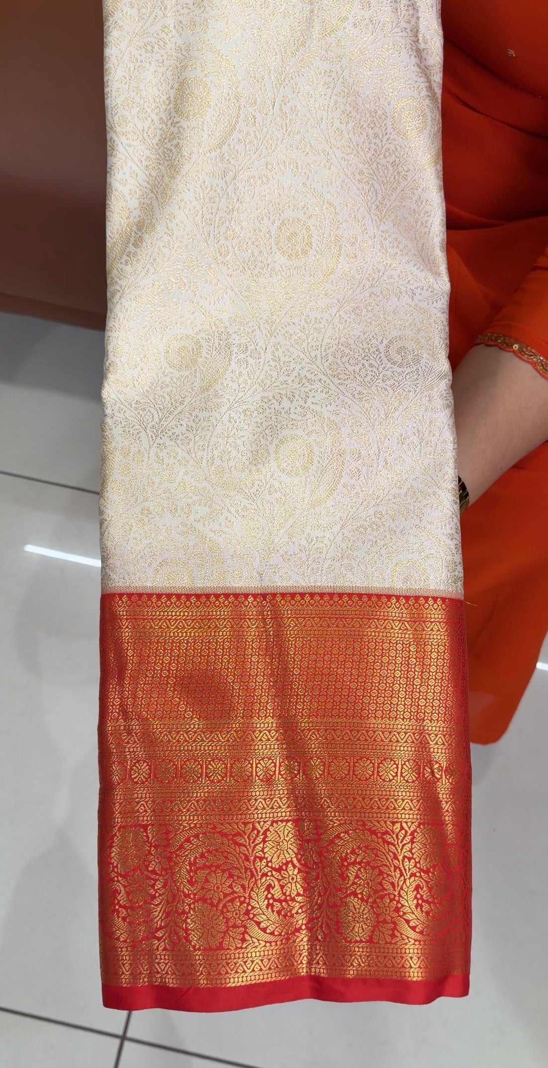 SEMI KANCHIPURAM SAREES - IHA 34254