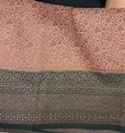 SEMI KATAN SAREE - IHA 17831