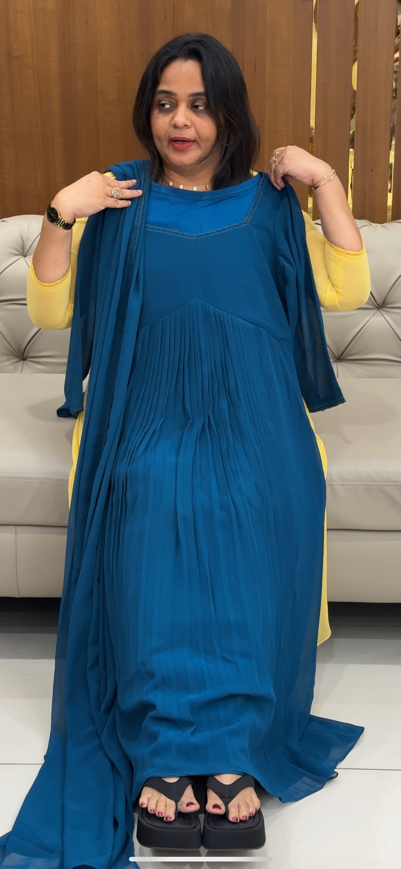 IHA'S IN-HOUSE TOP AND DUPATTA -  IHA 29408