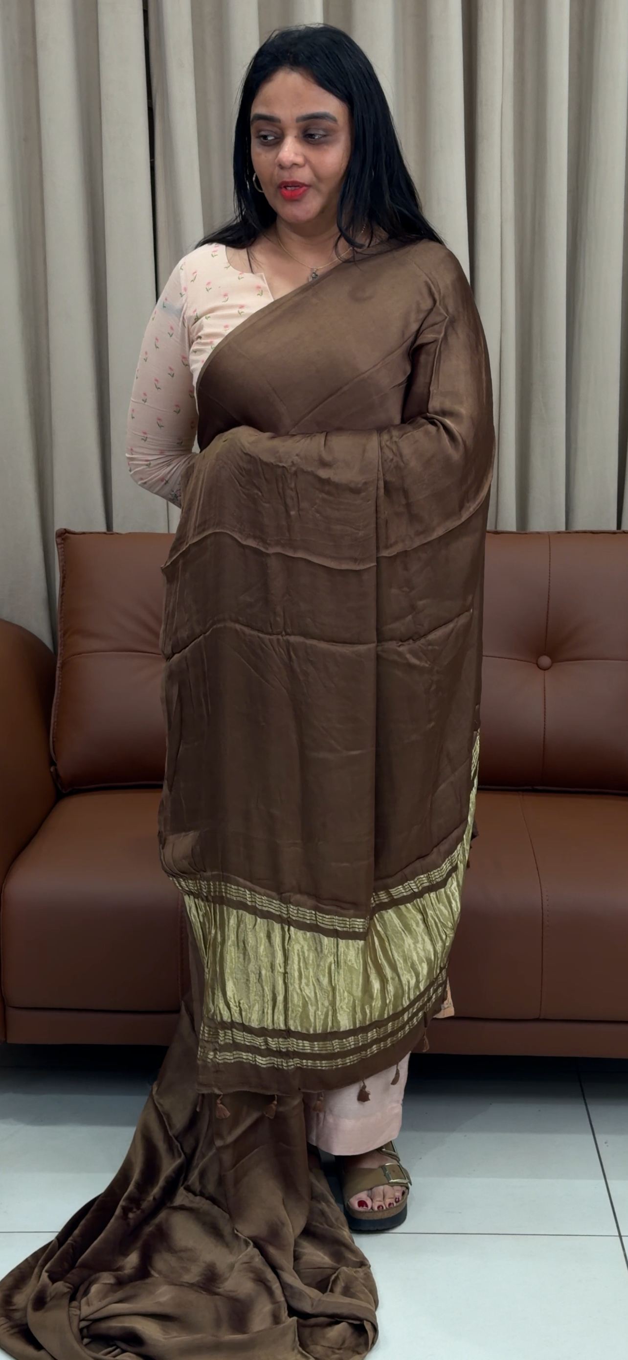 MODAL SILK SAREES - IHA 33420