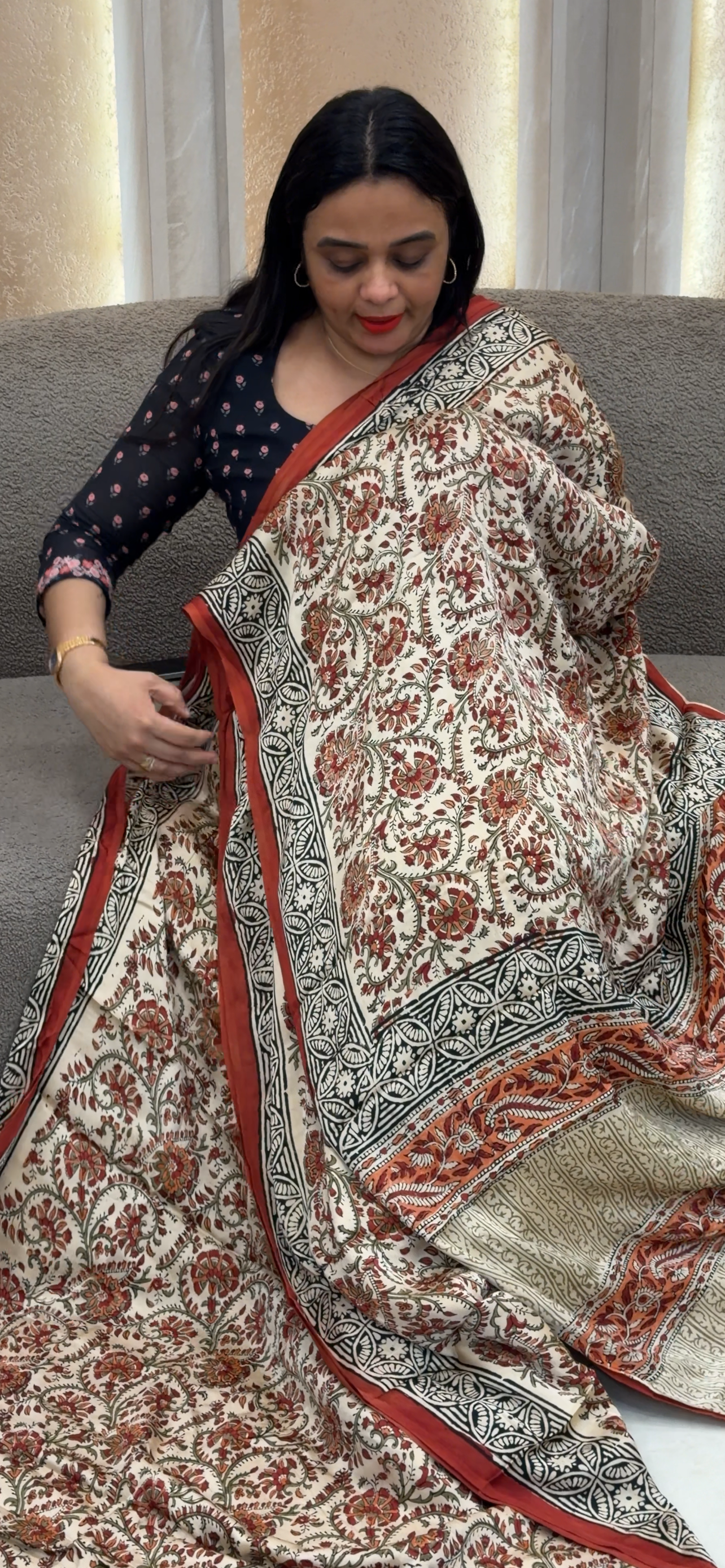 MODAL SILK SAREES - IHA 33390