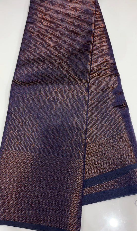 SEMI SOFT BROCADE SAREES - IHA 27117