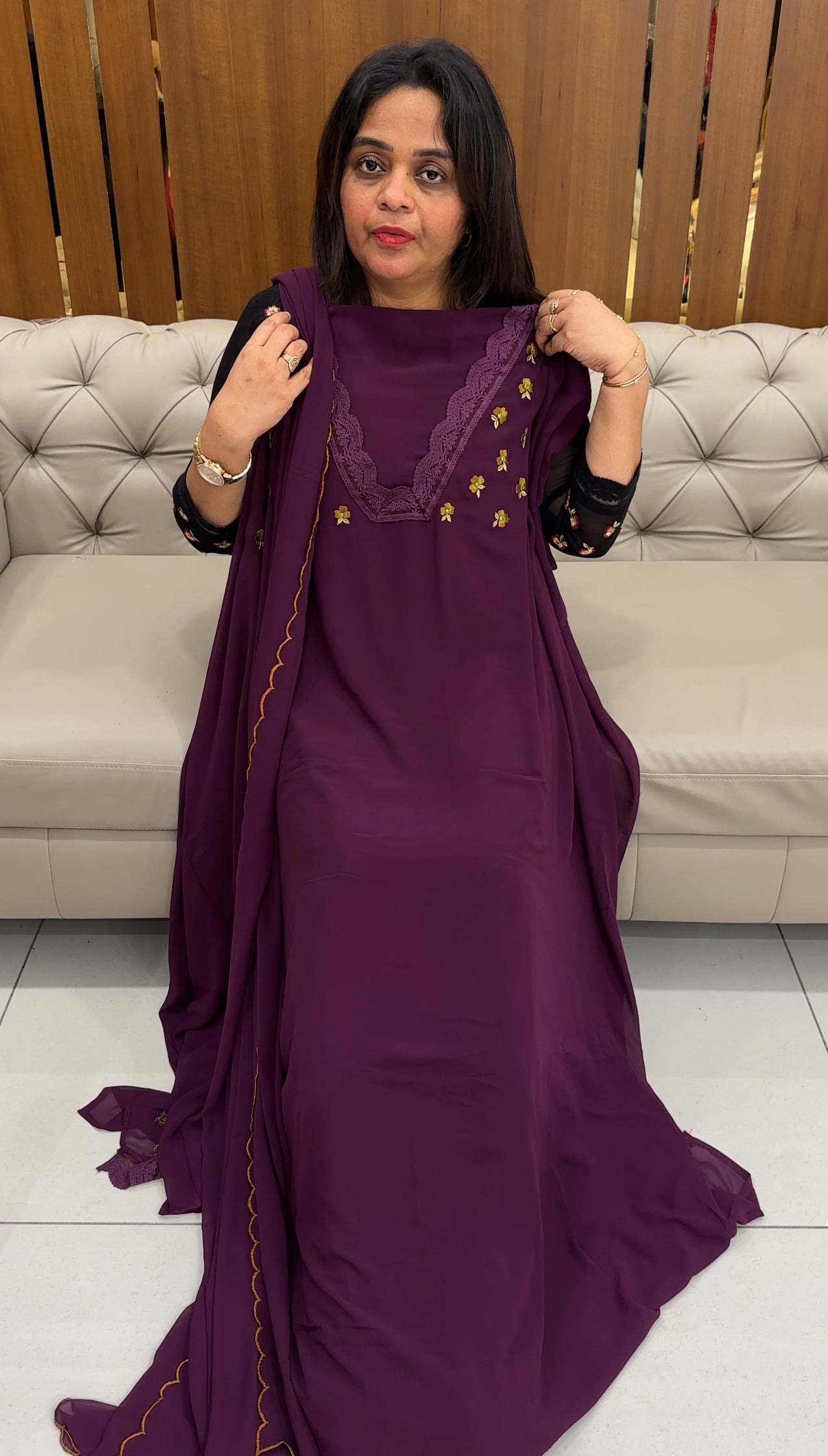 FORWARD UNSTITCHED SALWAR SUITS  - IHA 25998