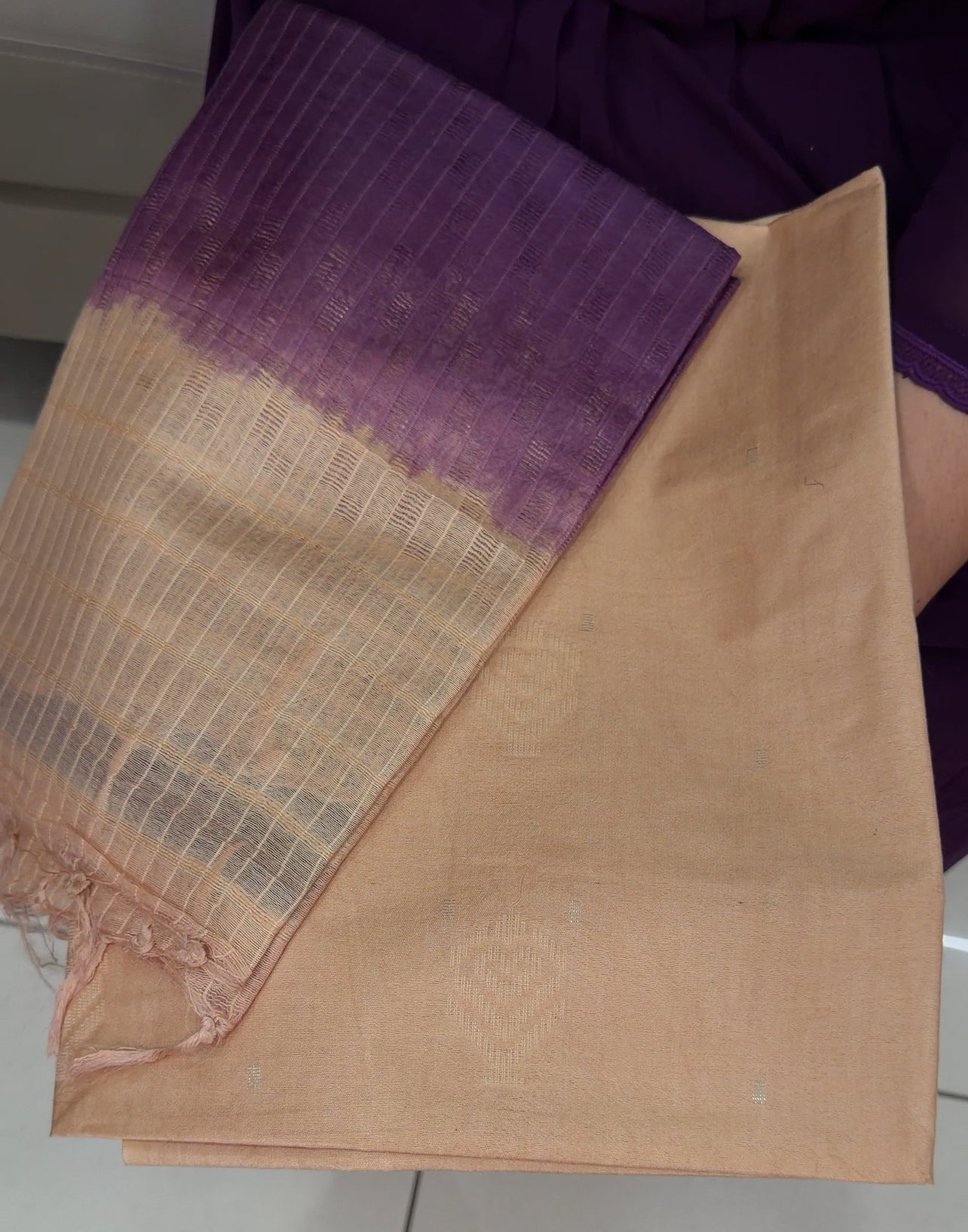 SEMI TUSSUR UNSTITCHED SALWAR SUITS - IHA 29187