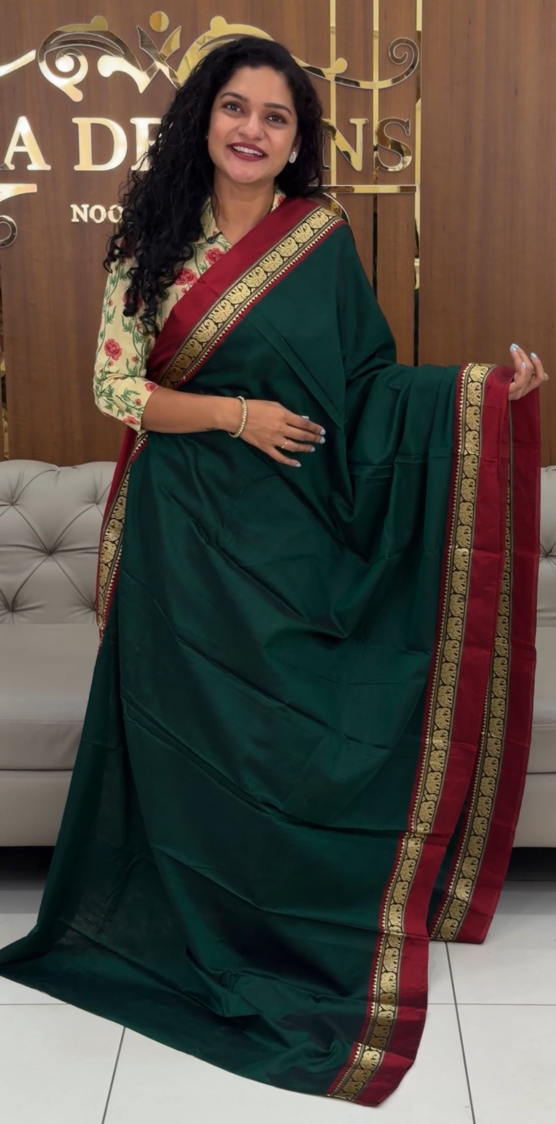 HANDLOON COTTON SAREES - IHA 29433