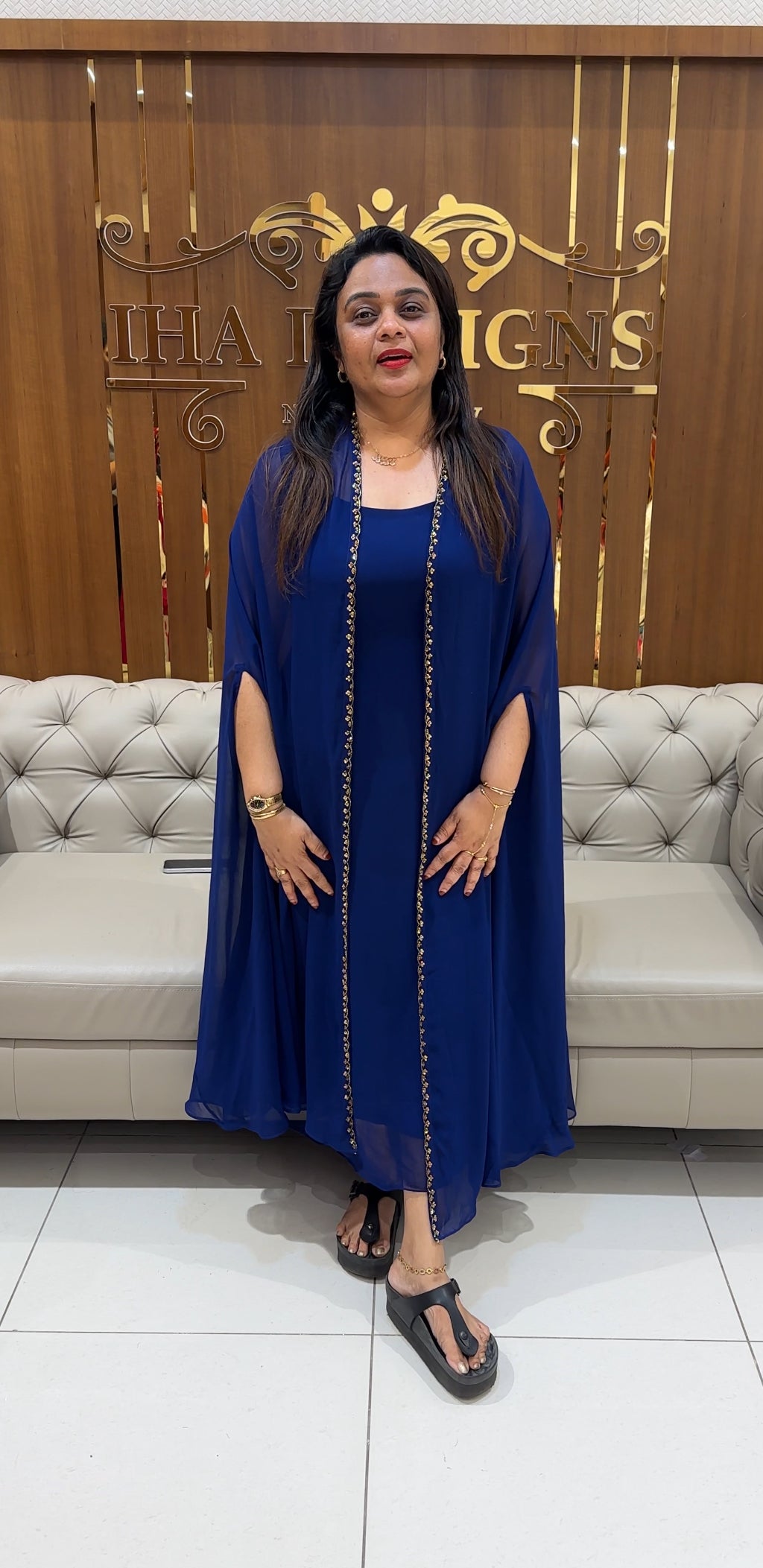 IHA'S IN-HOUSE HAND WORKED CAPE TOPS - IHA 24632