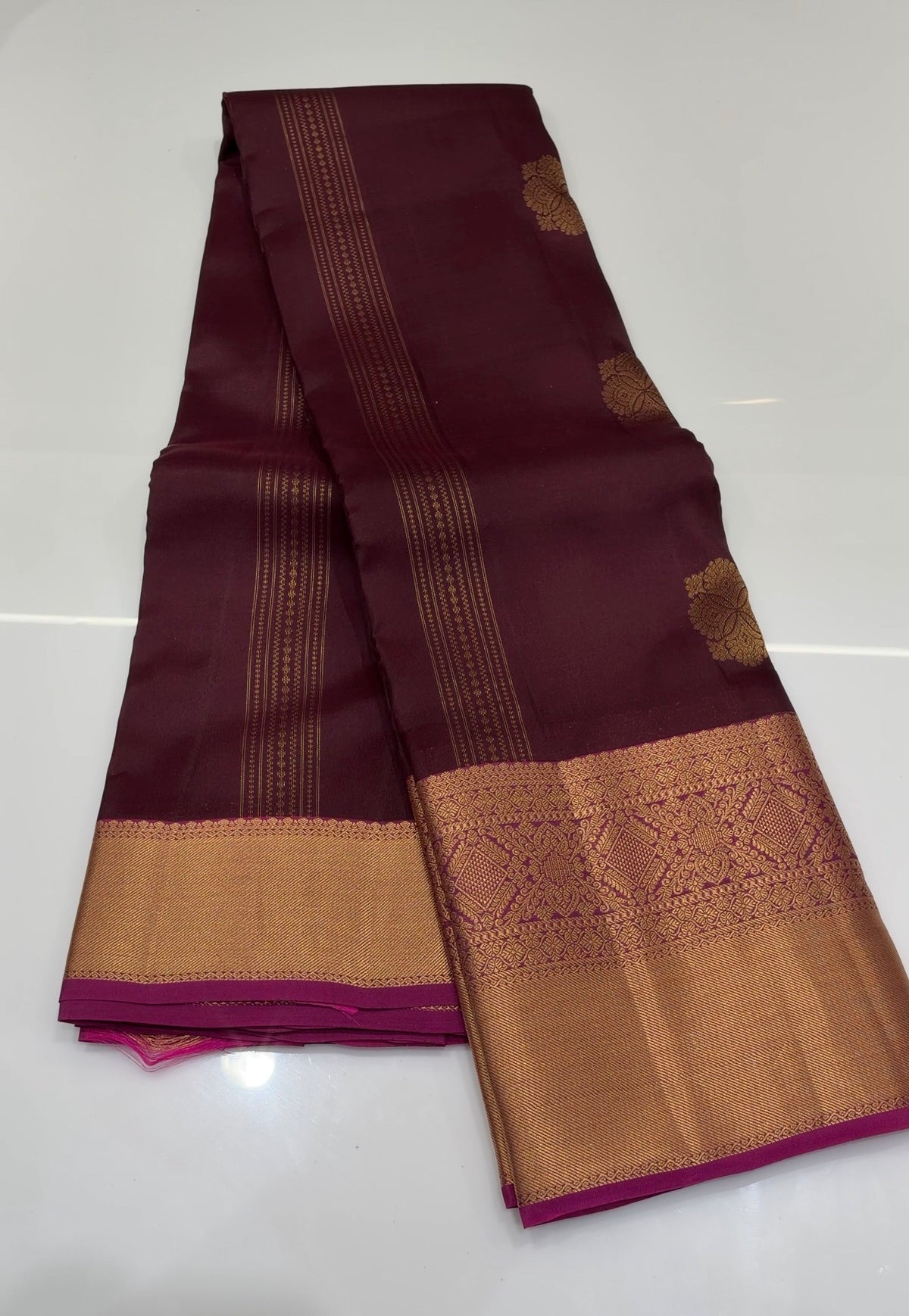 SOFT SILK KANCHIPURAM SAREES - IHA 35757