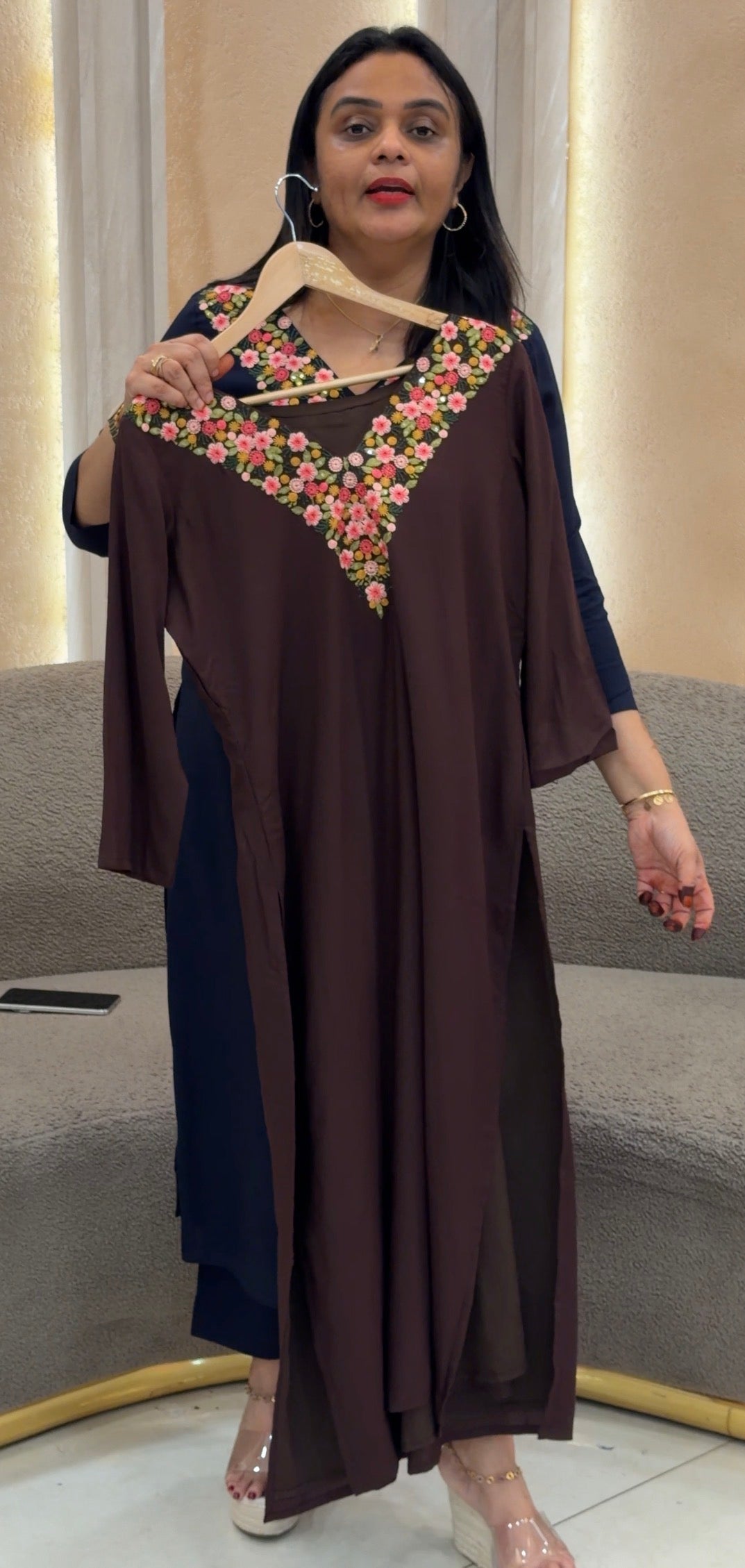IHA'S IN-HOUSE RAYON TOP AND BOTTOM - IHA 33460