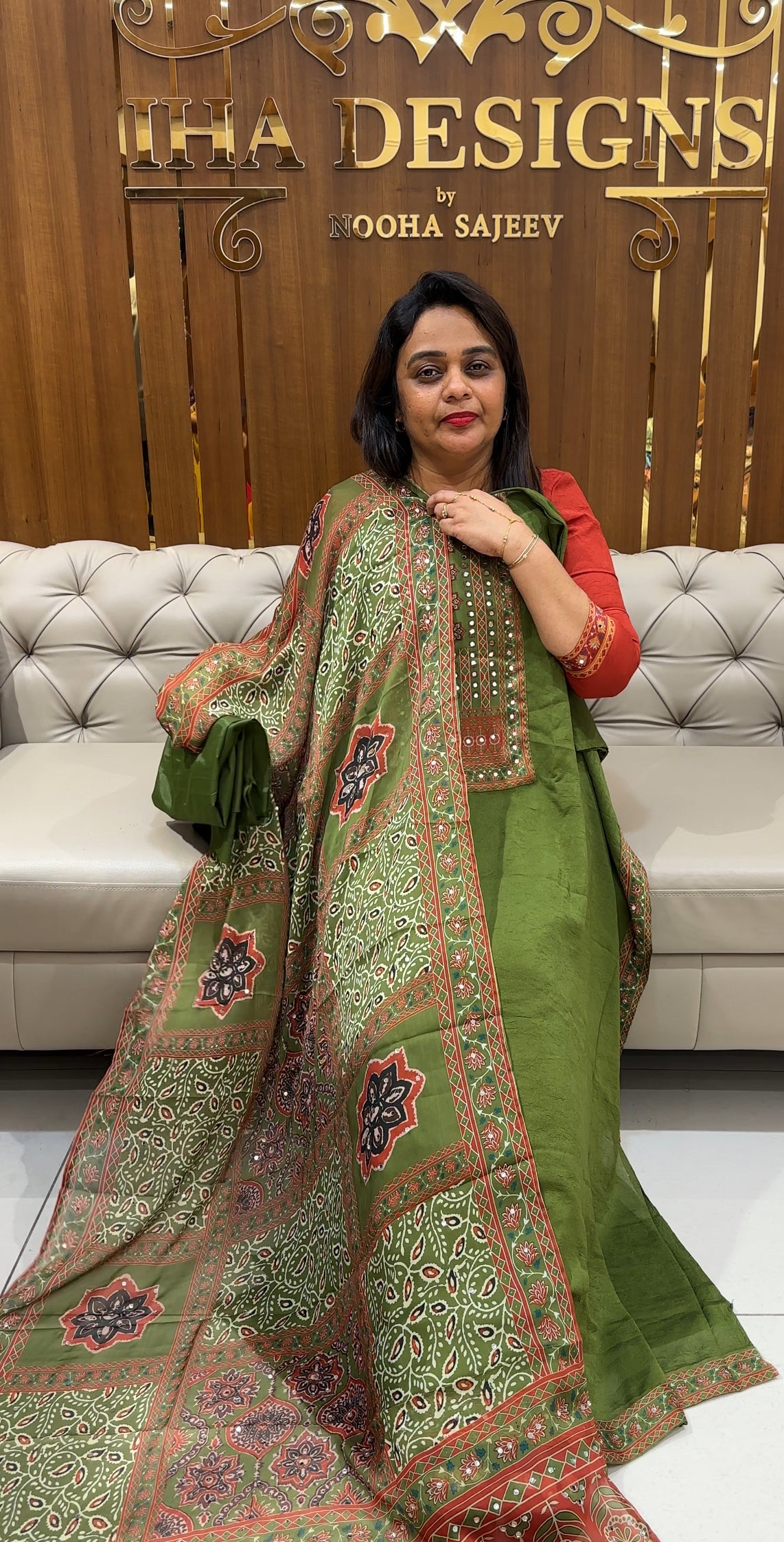 FORWARD CRUSH SILK UNSTITCHED SALWAR SUITS - IHA 24486
