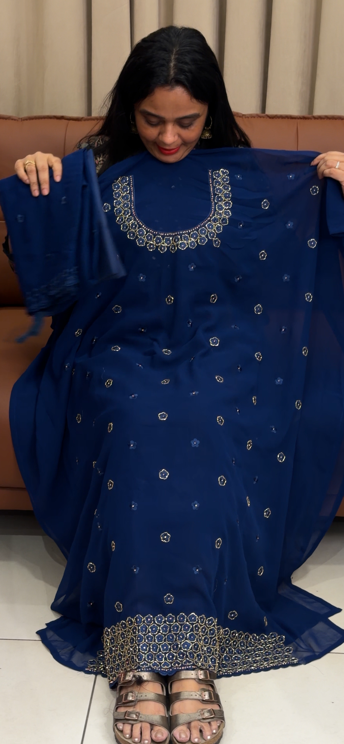 OFFER SALES UNSTITCHED SALWAR SUITS - IHA 35777