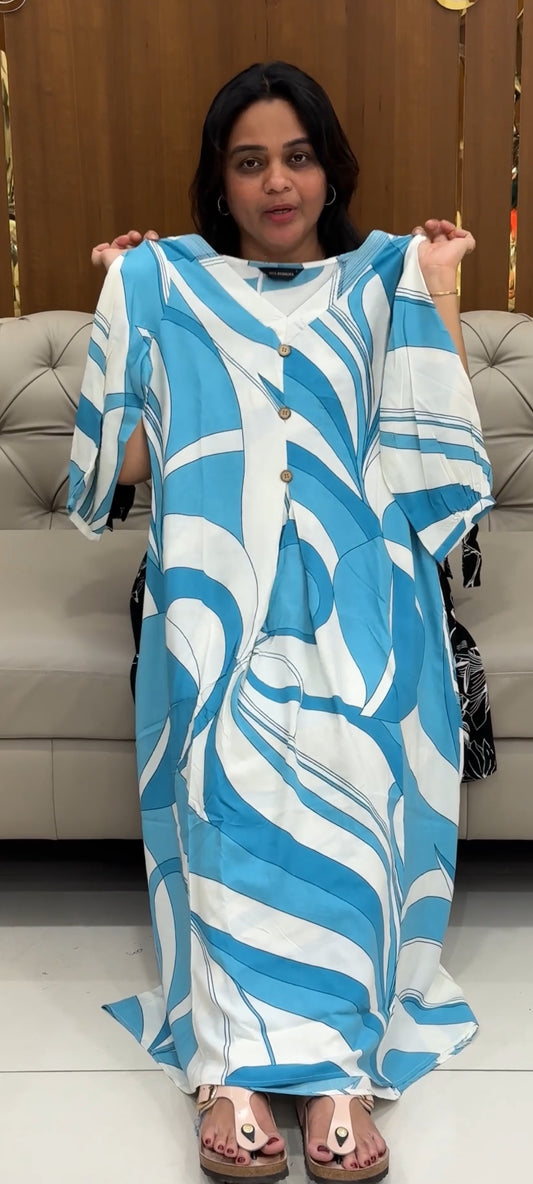 IHA'S IN-HOUSE PRINTED RAYON TOPS - IHA 28649