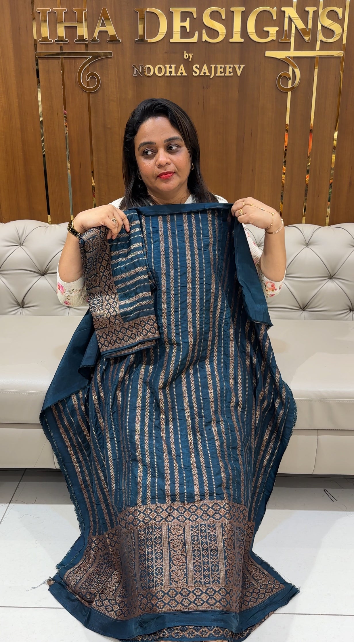 FORWARD BANARASI UNSTITCHED SALWAR SUITS - IHA 25077
