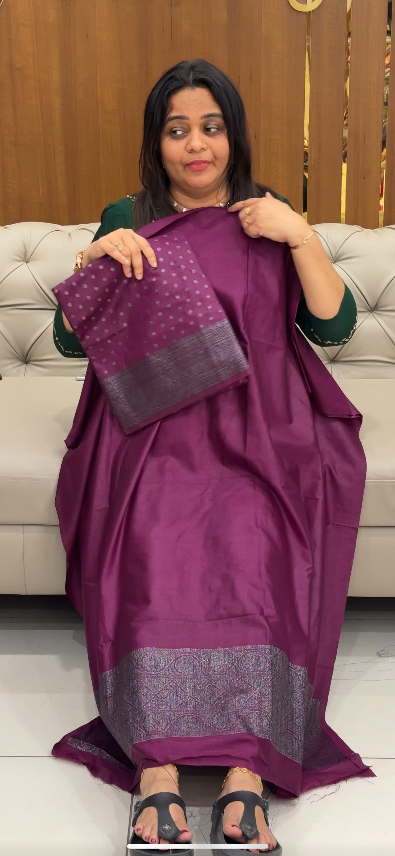 BANARASI TUSSUR UNSTITCHED SALWAR SUITS - 28580