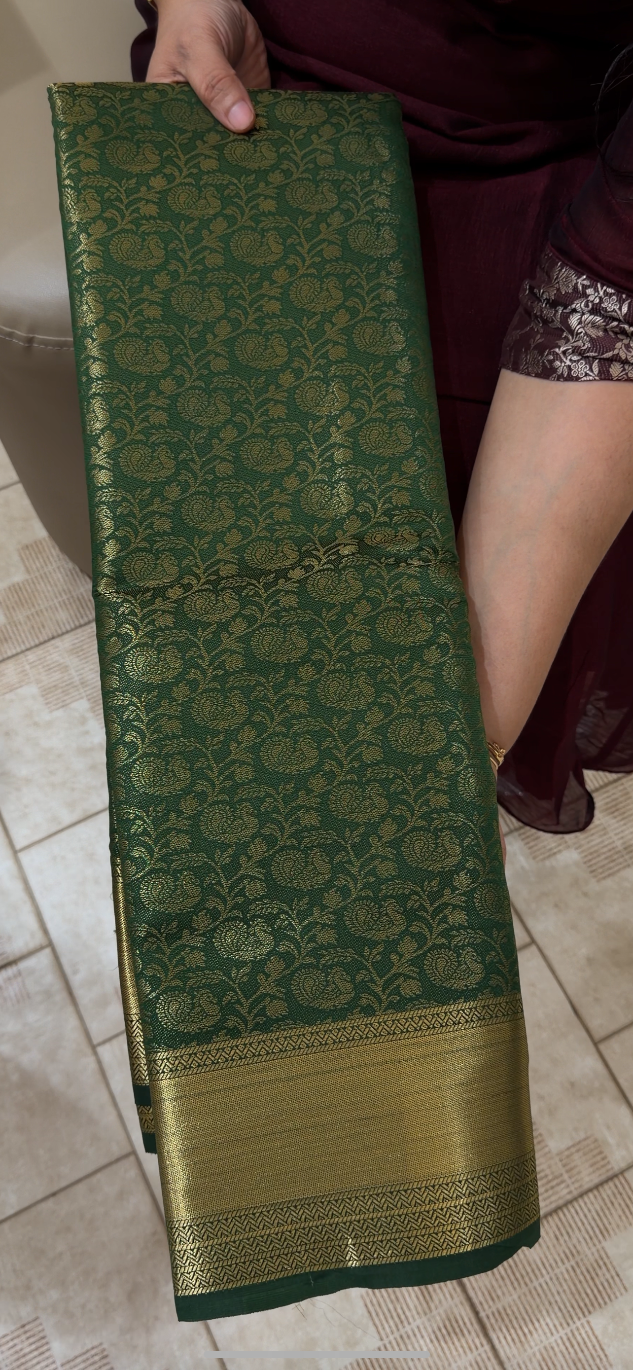 SEMI BROCADE SAREES - IHA 29080