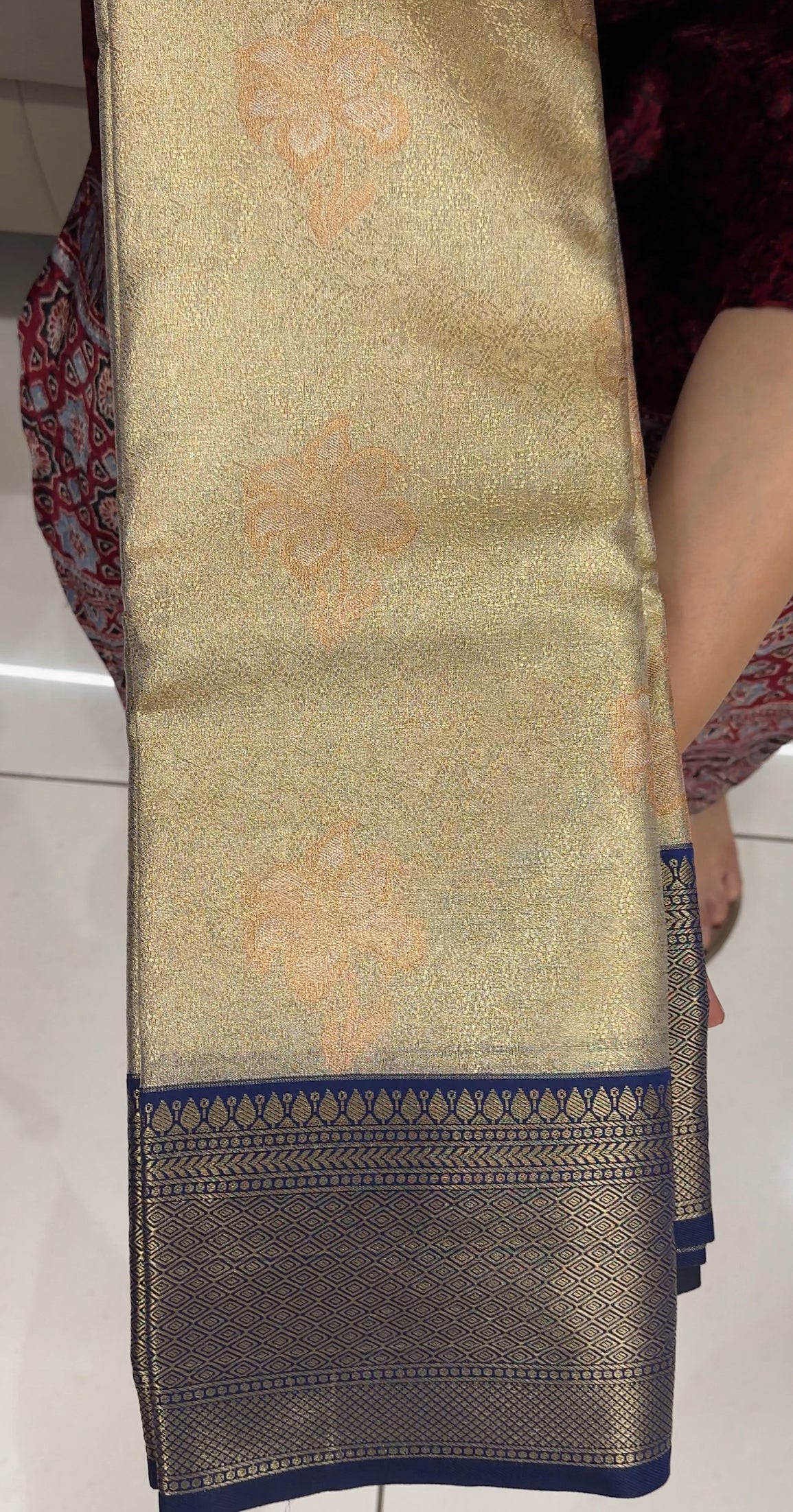 SEMI TISSUE SAREES - IHA 26397