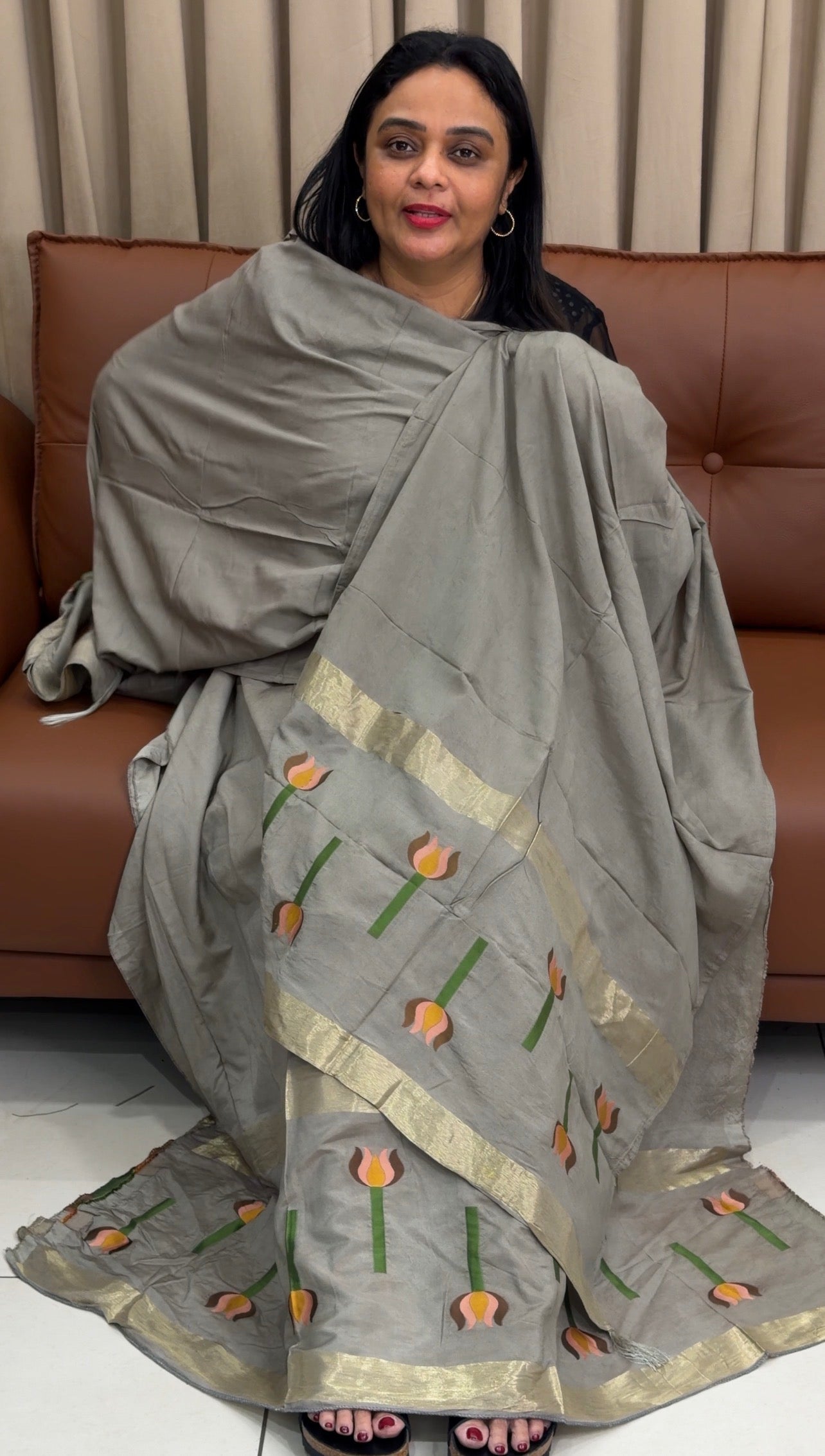 FORWARD JAMDANI UNSTITCHED SALWAR SUITS - IHA 33908