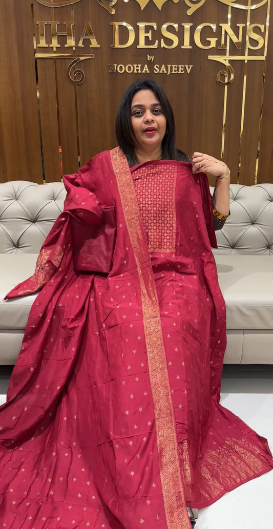 FORWARD BANARASI UNSTITCHED SALWAR SUITS - IHA 24425