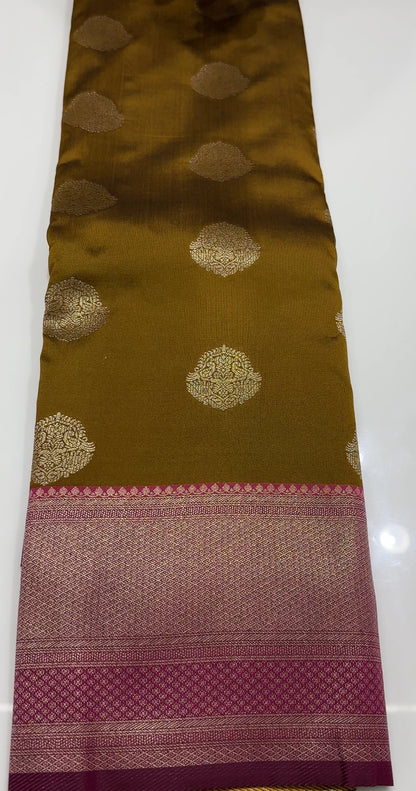 SEMI KATAN SAREES - IHA 18296