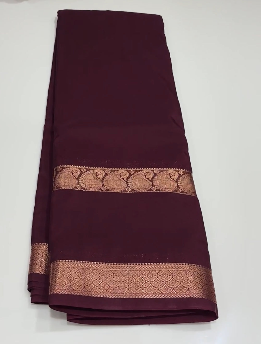 SEMI CRAPE SAREES - IHA 18672