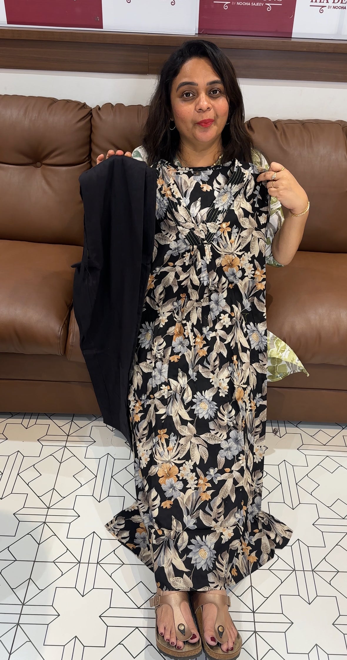 PRINTED COTTON CO-ORDS SETS - IHA 26254