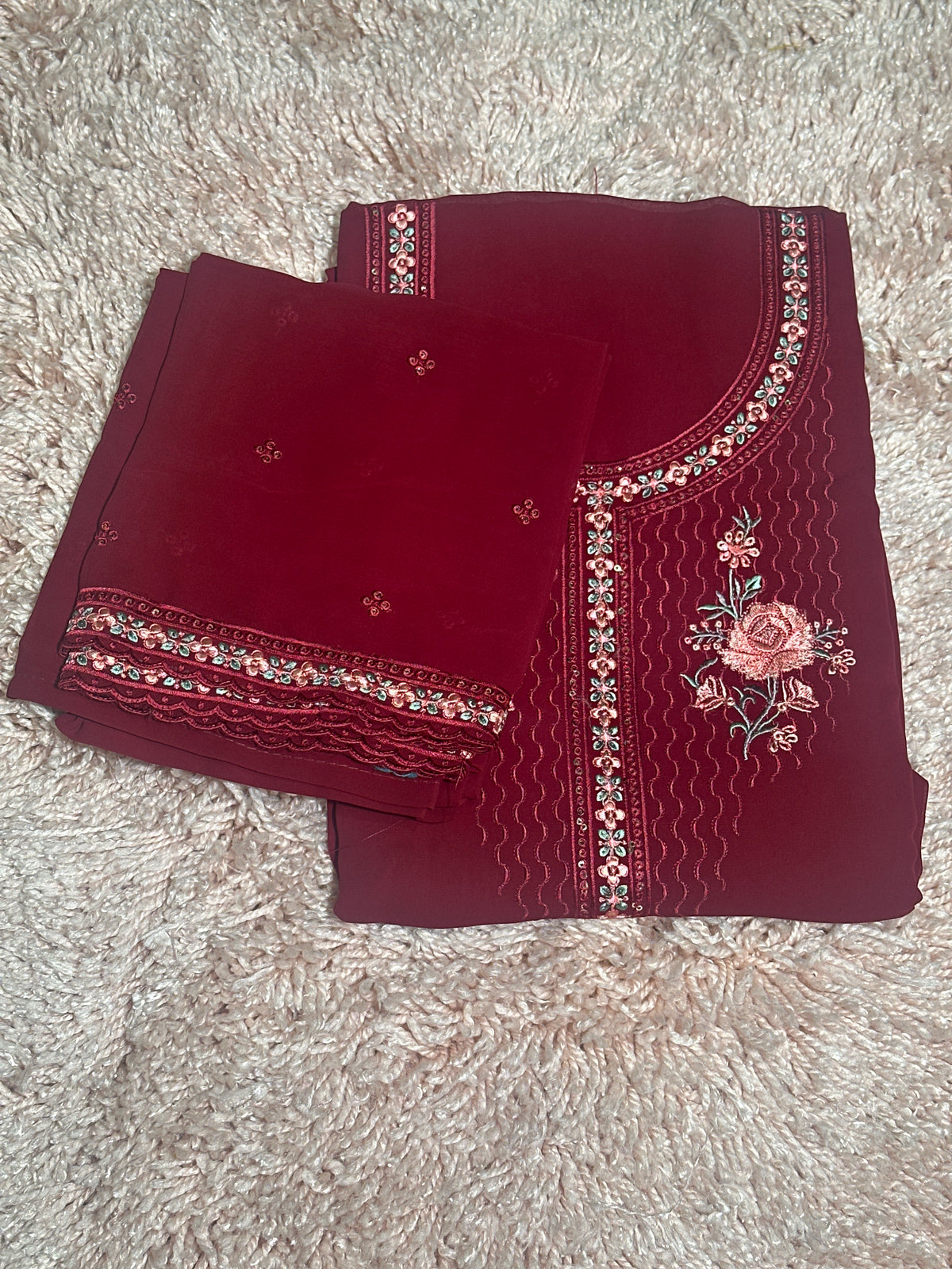 OFFER SALES UNSTITCHED SALWAR SUITS -  IHA 35155