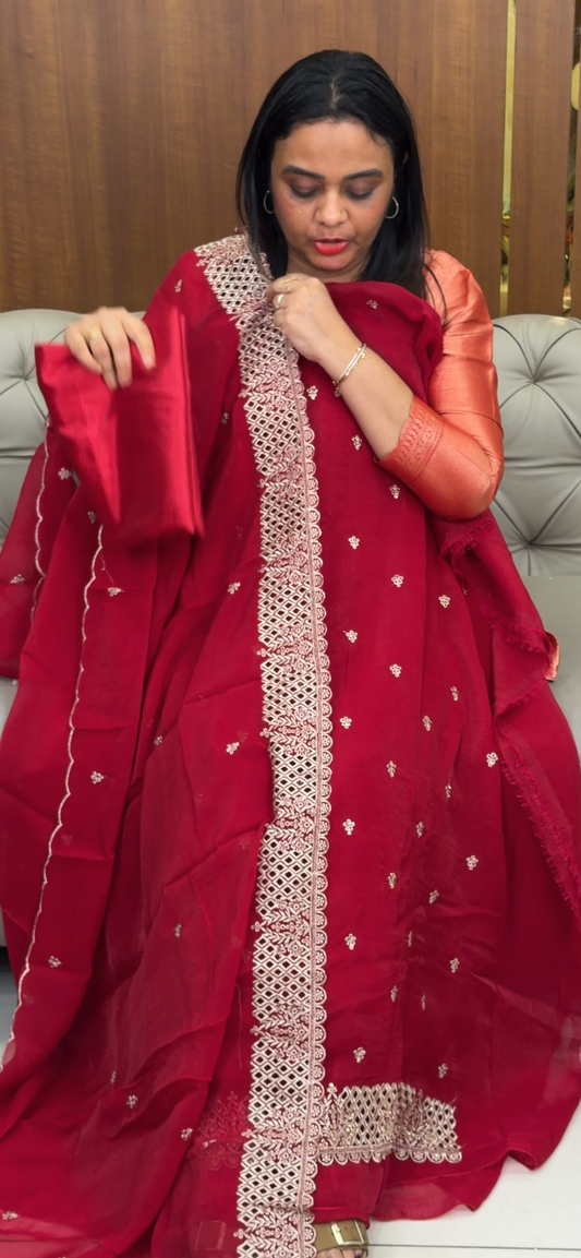 BUDGET BUY UNSTITCHED SALWAR SUITS - IHA 32695