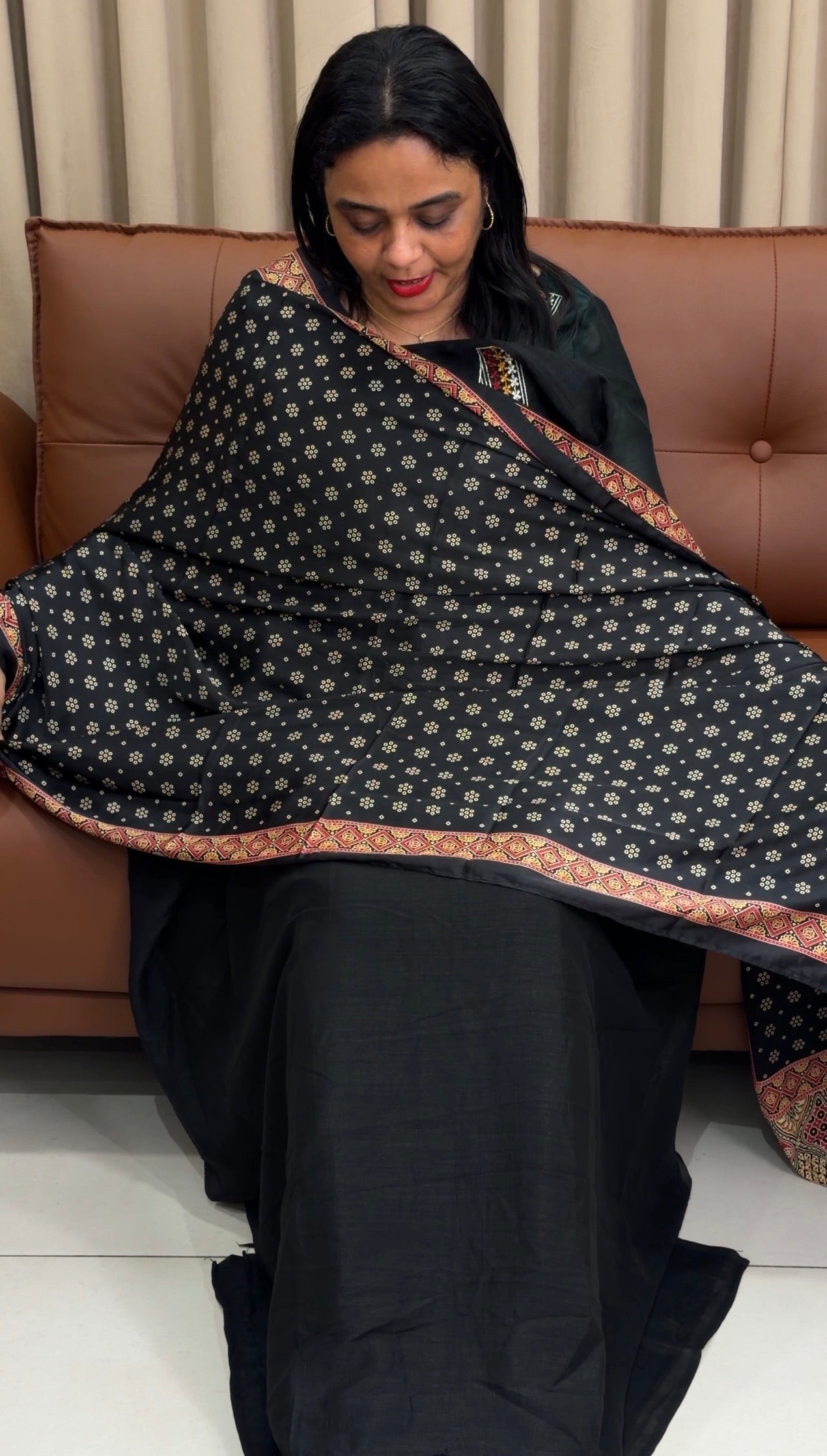 SEMI RAW SILK UNSTITCHED SALWAR SUITS - IHA 33935