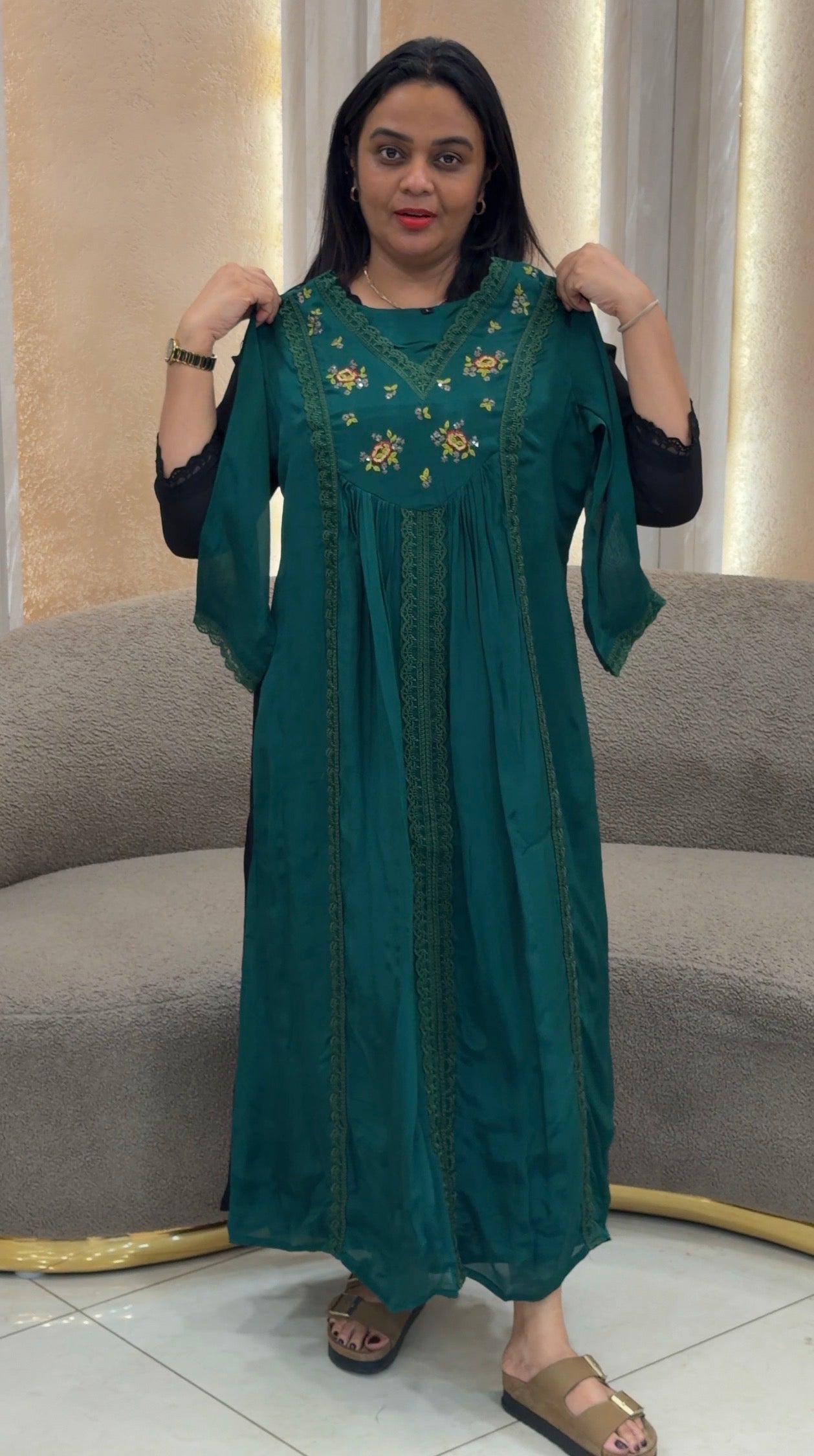 HAND WORK CHINON ALINE TOPS - IHA 33285