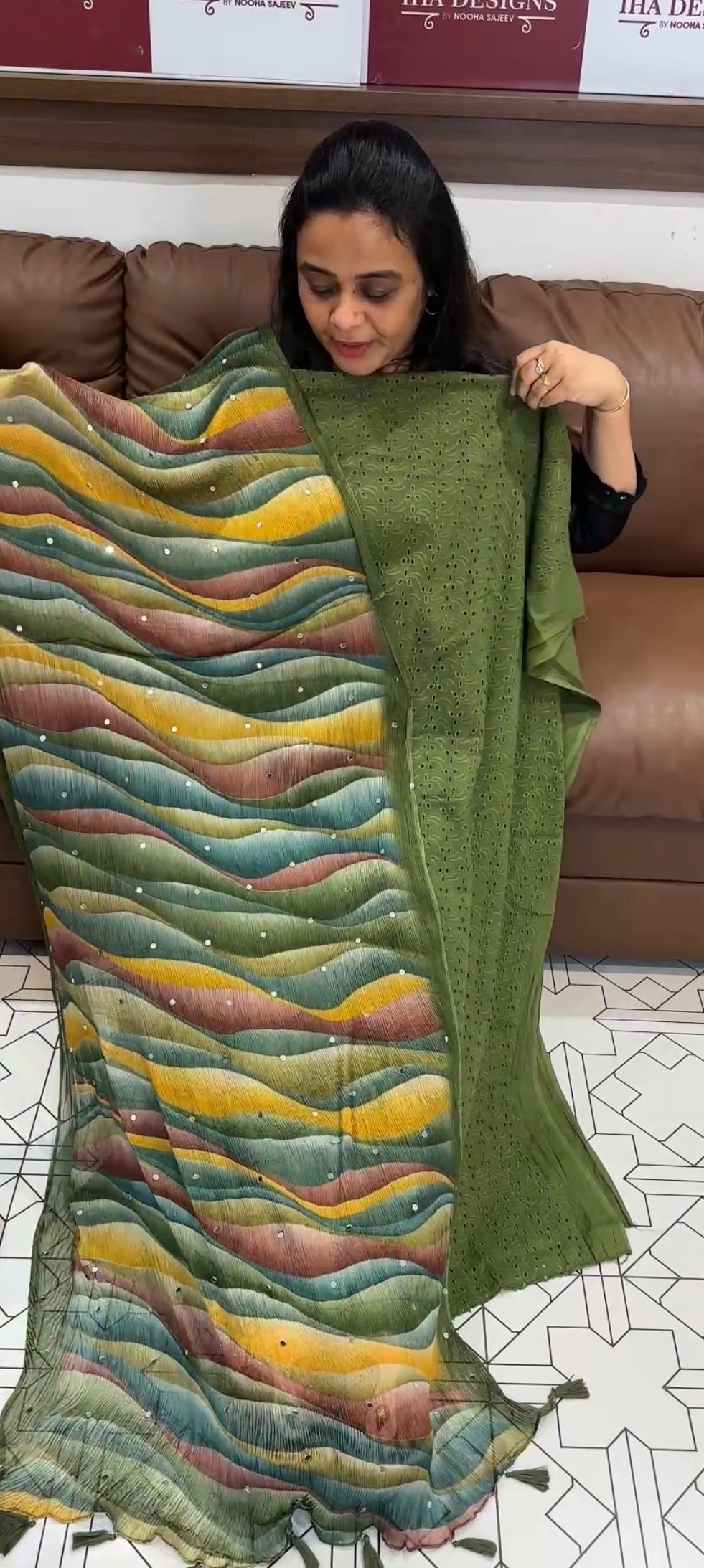 COTTON HAKOBA UNSTITCHED SALWAR SUITS - IHA 27916