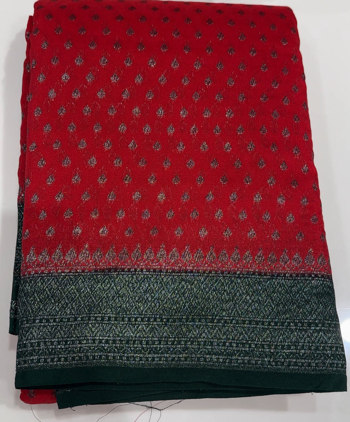 SEMI BANARASI SAREES - IHA 27894