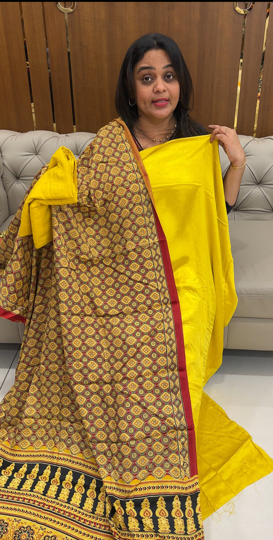 MODAL UNSTITCHED SALWAR SUITS - IHA 26911