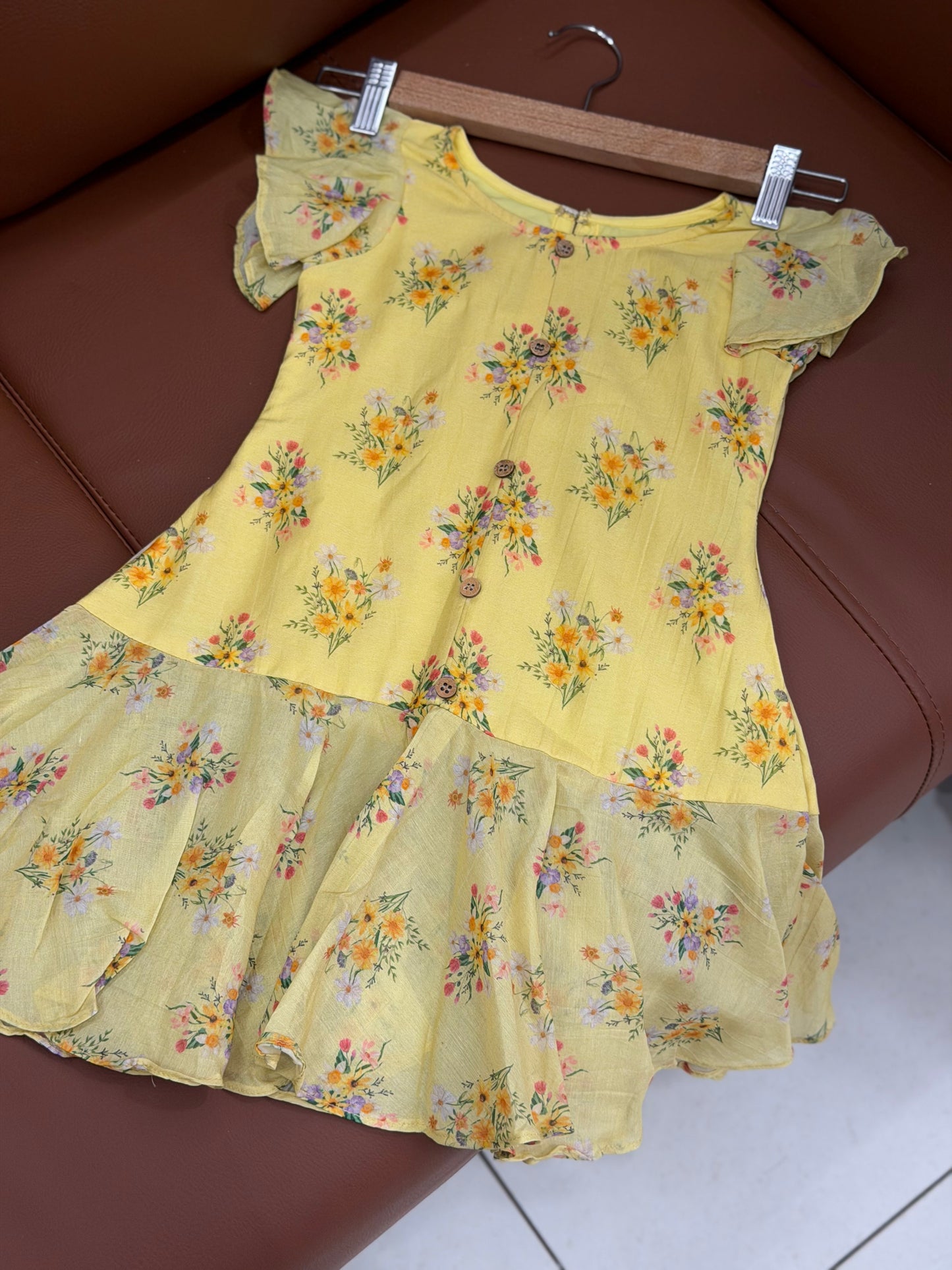 IHA'S IN- HOUSE KIDS FROCKS - IHA 33553