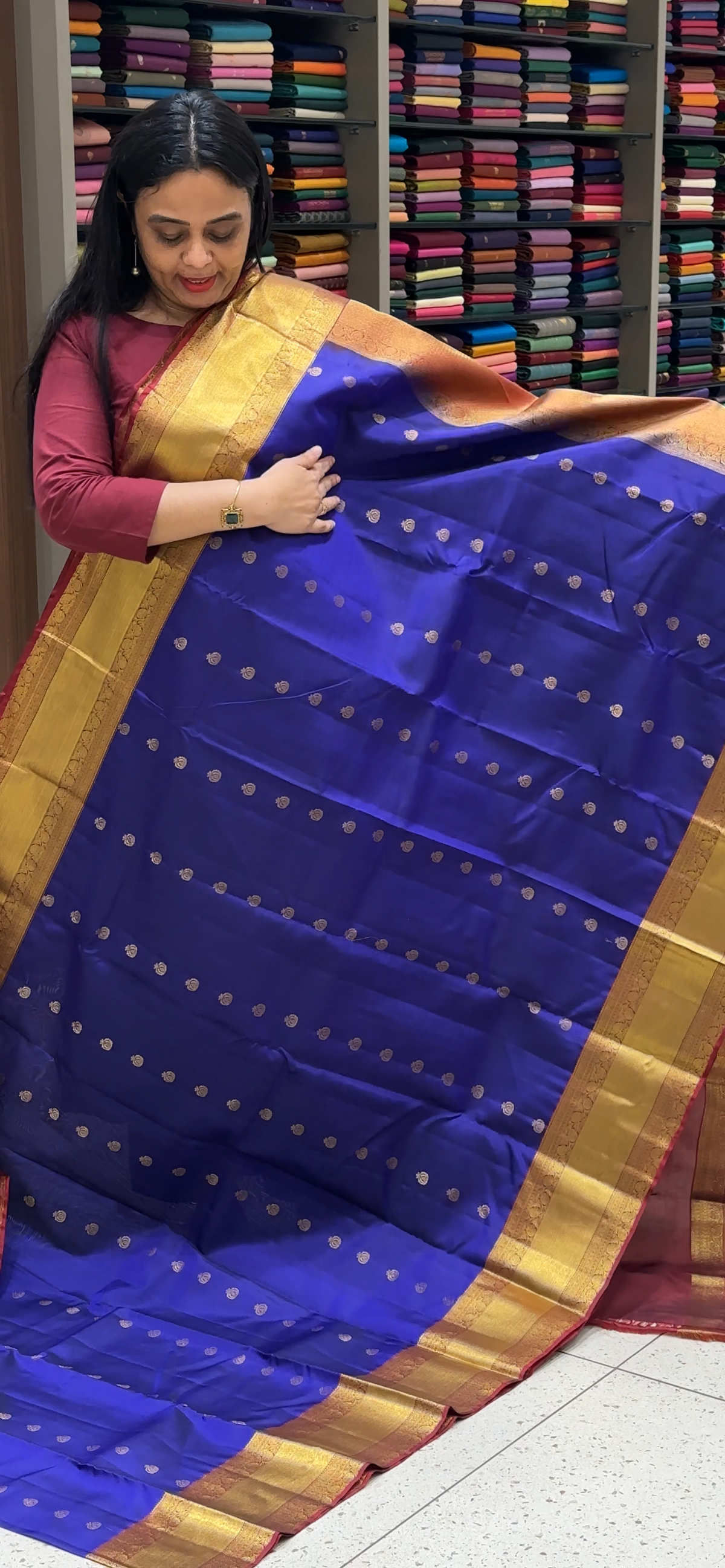 DESIGNER KANCHIPURAM SAREES - IHA 35549