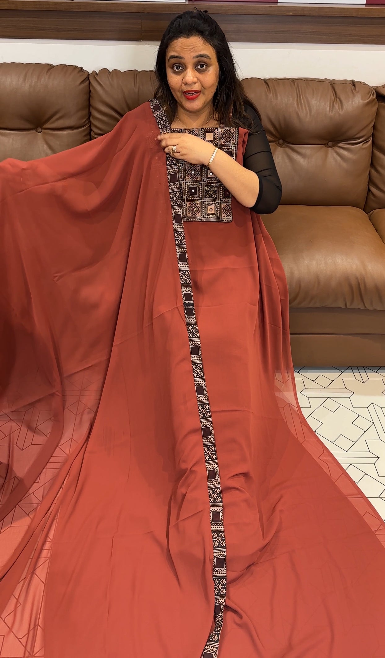 IHA'S IN-HOUSE UNSTITCHED SALWAR SUITS - IHA 17982