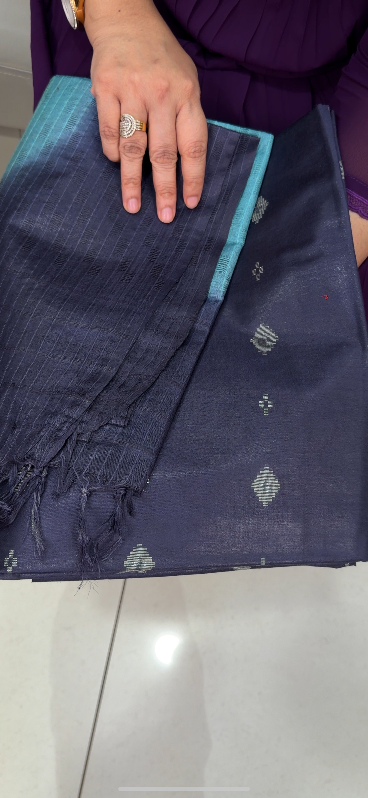 SEMI TUSSUR UNSTITCHED SALWAR SUITS - IHA 29194