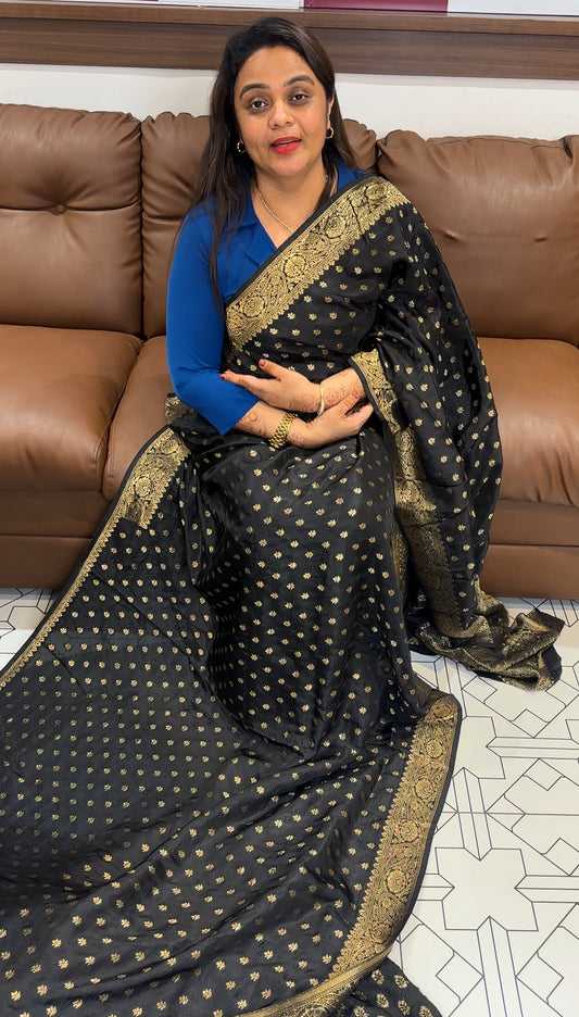 SILK BANARASI SAREES - IHA 23868