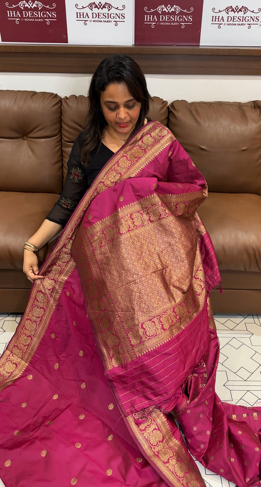 SEMI KATAN SAREES - IHA 25148