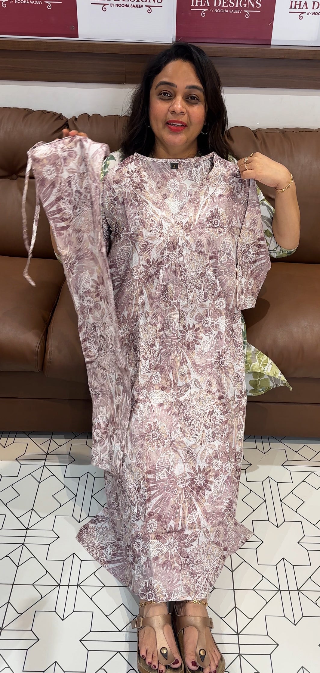 PRINTED COTTON CO-ORDS SETS - IHA 26254