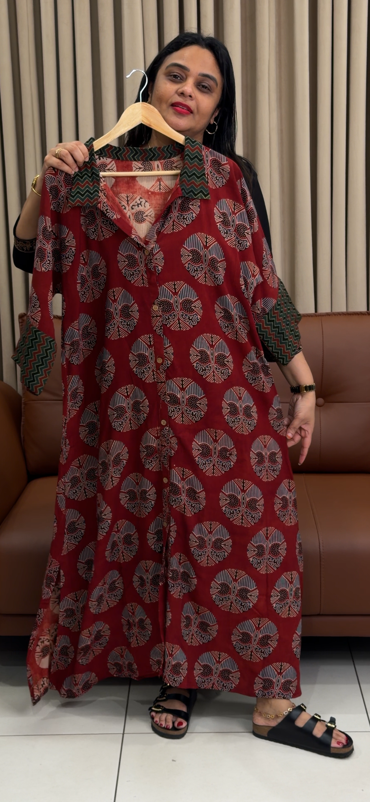 IHA'S IN-HOUSE MODAL ALINE TOPS - IHA 34380