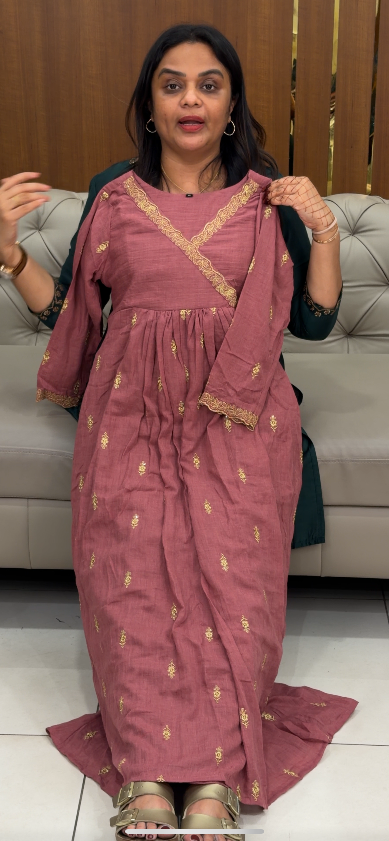 MALAI CHANDERI ALINE TOP - IHA 30376