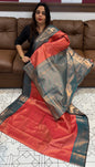 SEMI TISSUE SILK SAREES - IHA 17614