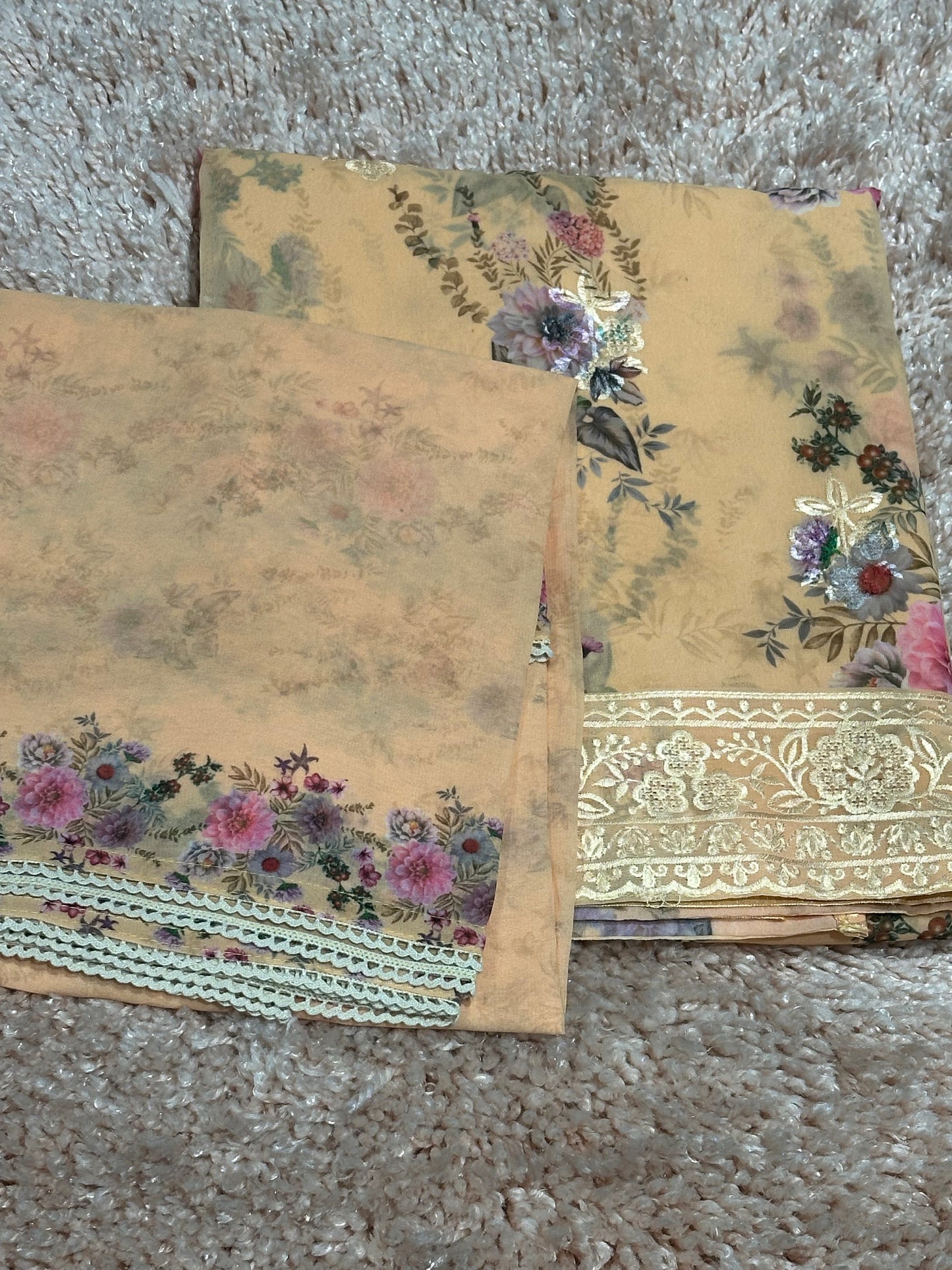 OFFER SALES UNSTITCHED SALWAR SUITS -  IHA 34661