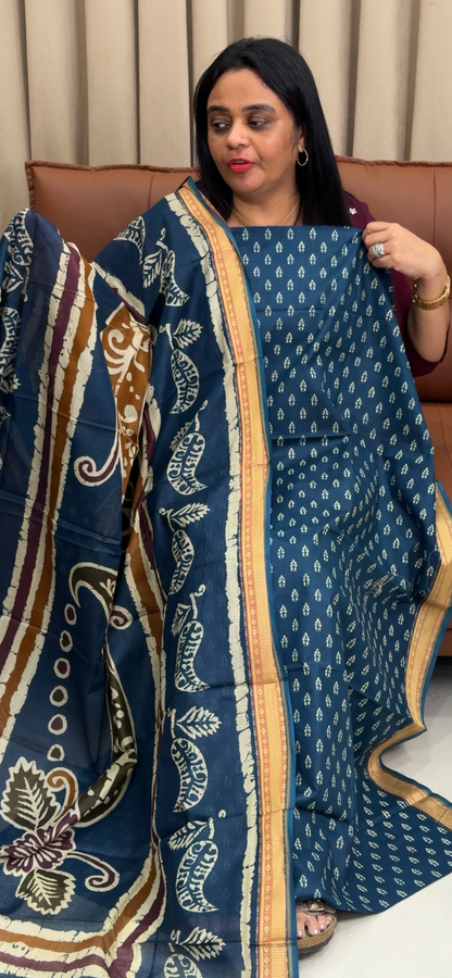 OFFER SALES UNSTITCHED SALWAR SUITS - IHA 35798